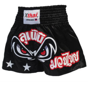 Xthai Thai Boxing Short Tribal Black
