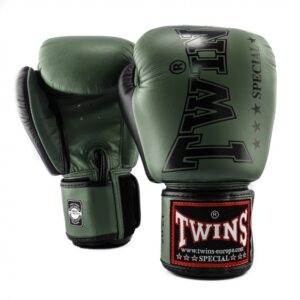 Gants de boxe BOOSTER Elite Jr kaki - Asia Sport