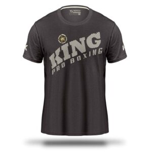 T-shirt KING Vintage gris