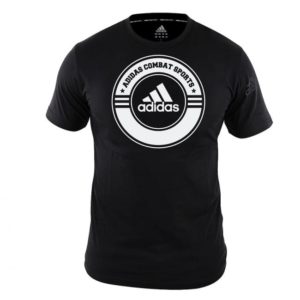 T-shirt ADIDAS combat sport noir/blanc