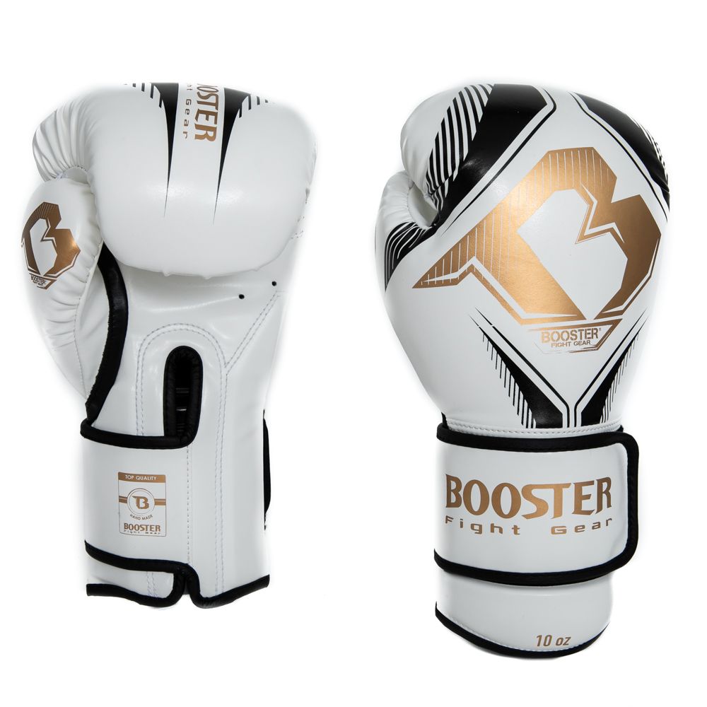 Gants de boxe BOOSTER BANGKOK SERIES blanc - Asia Sport