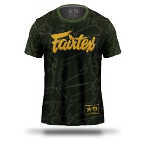 T-shirt FAIRTEX GR vert